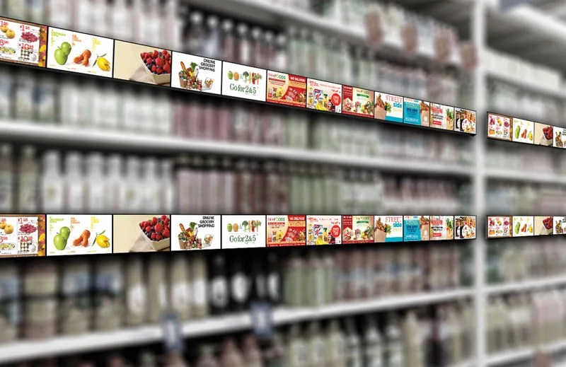 Digital Shelf Edge Displays LcdSLD