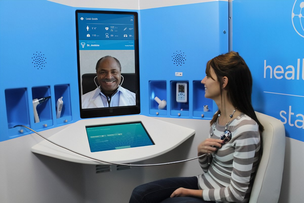 Telemedicine Kiosks LcdSLD