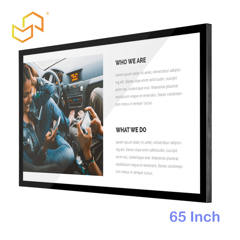 65 Inch Commercial Wall-Mounted Android Screen