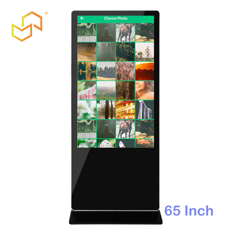 65 Inch Commercial Windows Capacitive Touchscreen Kiosk