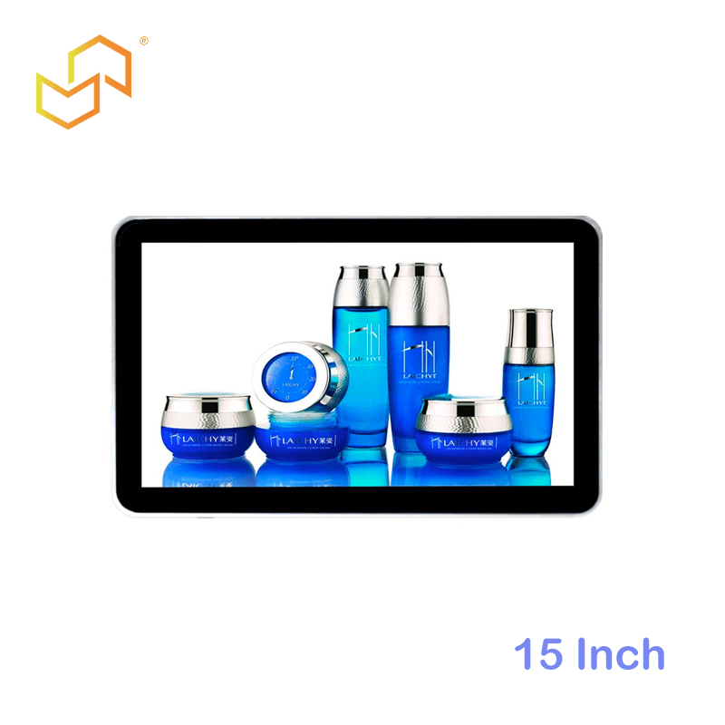 15 Inch Commercial Wall-Mounted Embedded Touchscreen Monitor
