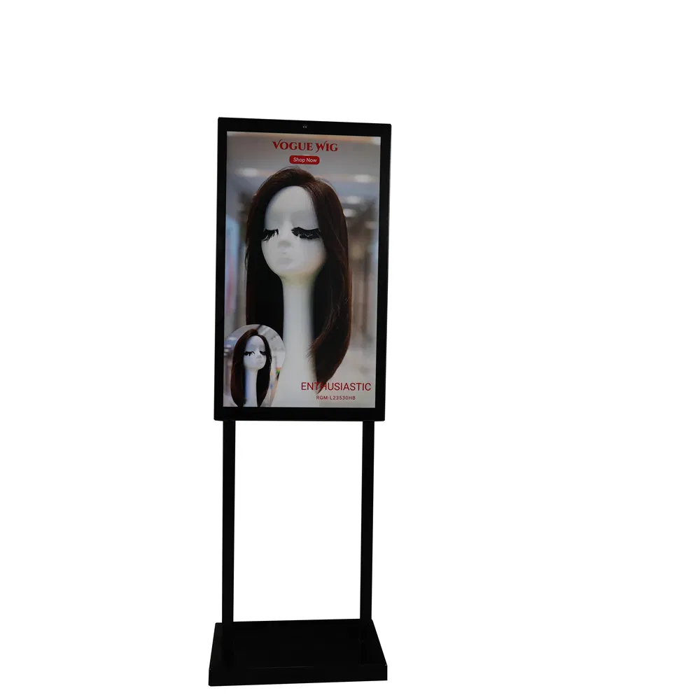 32 Inch Commercial Point-of-purchase Double-sided Kiosk 9 LcdSLD Factory Price New Design 32 Inch Double-Sided Rechargeable Plug-in Lithium-Ion Batterie Portable Android Kiosk