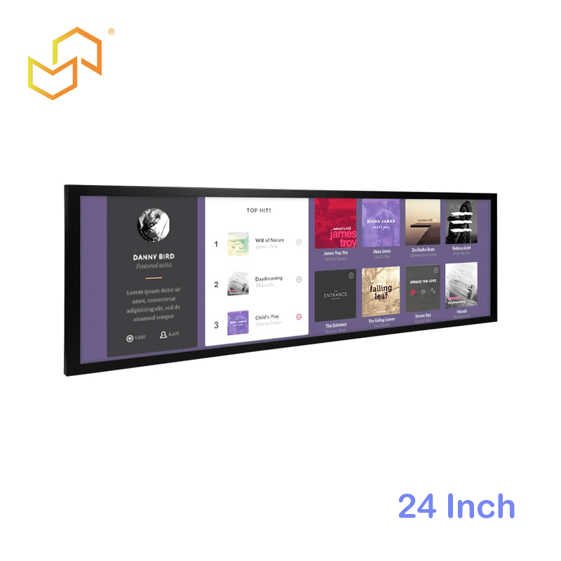 24 Inch Commercial Ultra-wide Android Screen