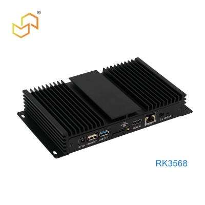 RK3568 Android Mini PC – AIoT Embedded Media Player for Kiosks & Industrial Control Systems
