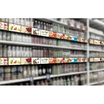 600mm Retail Shelf Edge Digital Pricing Display