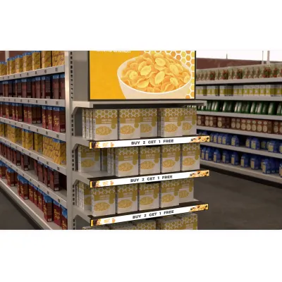 Commercial Shelf Edge LCD Series (23.1″, 35″, 47.1″) for Enterprise Integration